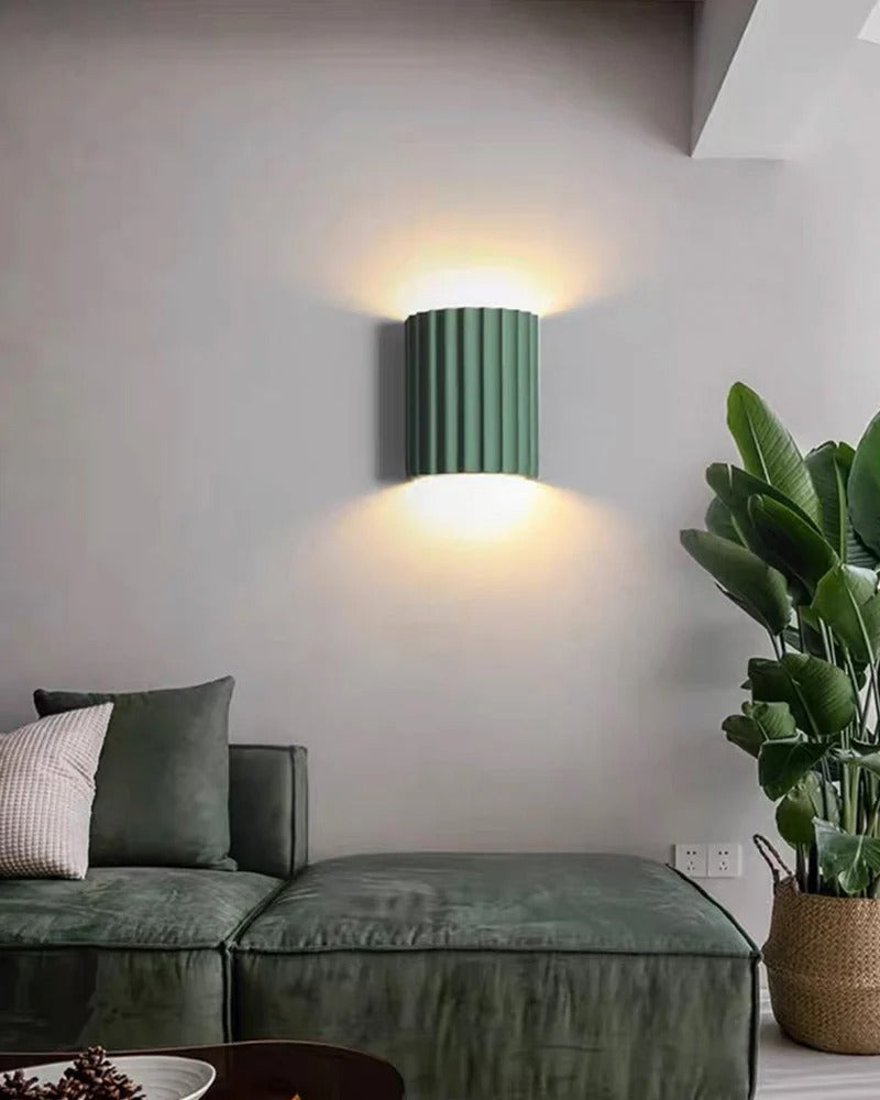 Stria Wall Sconce – Textured Ambient Light