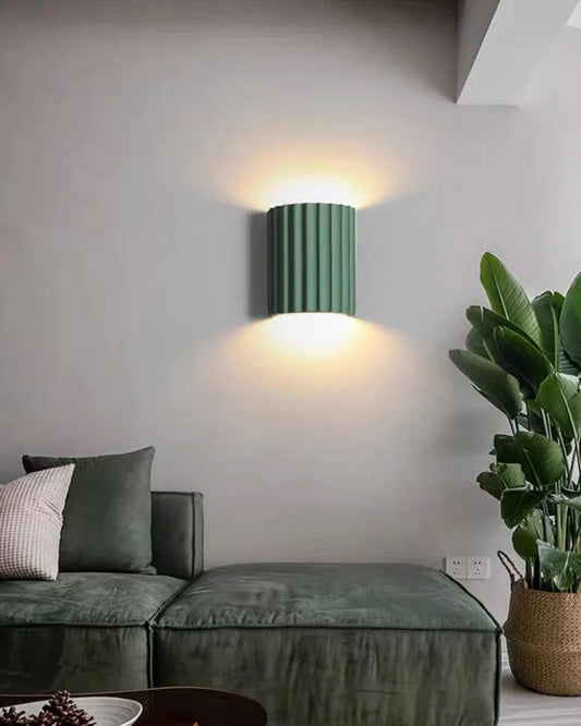 Stria Wall Sconce – Textured Ambient Light
