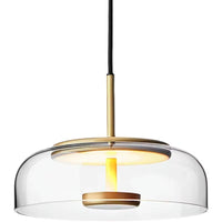 Aurelio Glass Dome Pendant Light – Modern Hanging Light