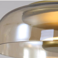 Aurelio Glass Dome Pendant Light – Modern Hanging Light