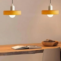 Avero Disc Pendant Lamp – Contemporary Glass Balance