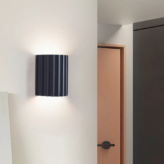 Stria Wall Sconce – Textured Ambient Light