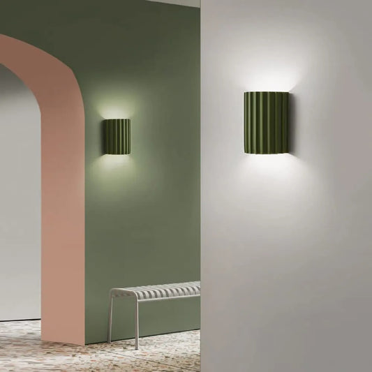 Stria Wall Sconce – Textured Ambient Light