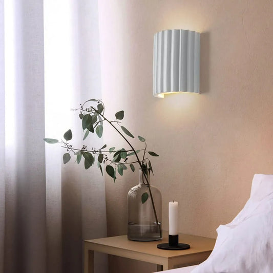 Stria Wall Sconce – Textured Ambient Light