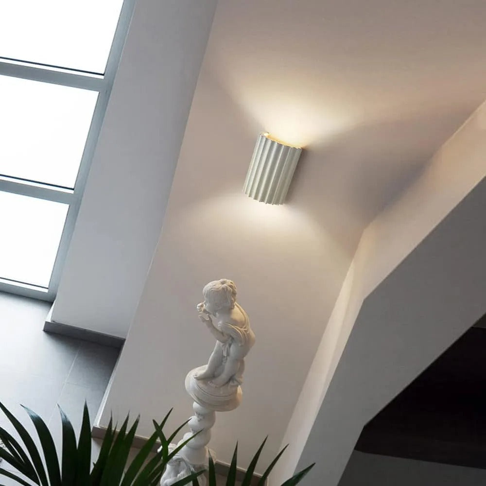 Stria Wall Sconce – Textured Ambient Light