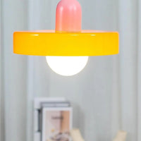 Avero Disc Pendant Lamp – Contemporary Glass Balance