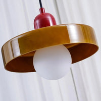 Avero Disc Pendant Lamp – Contemporary Glass Balance