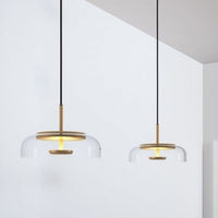 Aurelio Glass Dome Pendant Light – Modern Hanging Light