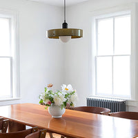 Avero Disc Pendant Lamp – Contemporary Glass Balance