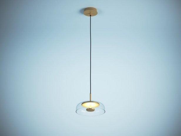 Aurelio Glass Dome Pendant Light – Modern Hanging Light