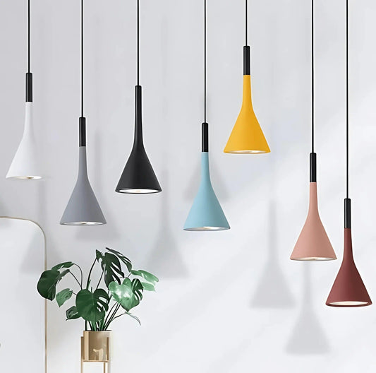 Lumenora Pendant Light – Minimalist Design in Multiple Colors