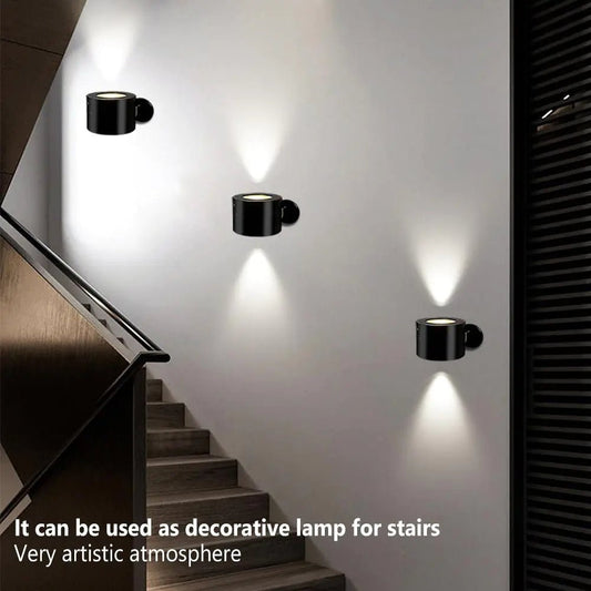 Lumina Adjustable Wall Light - goldenlumen