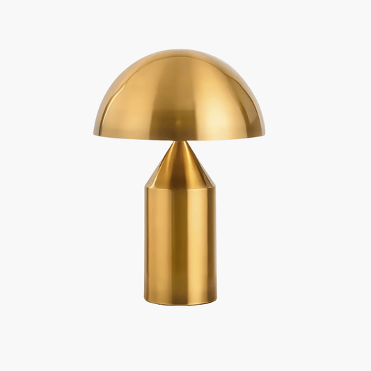 Lumora Mushroom Table Lamp – Nordic Metal Glow
