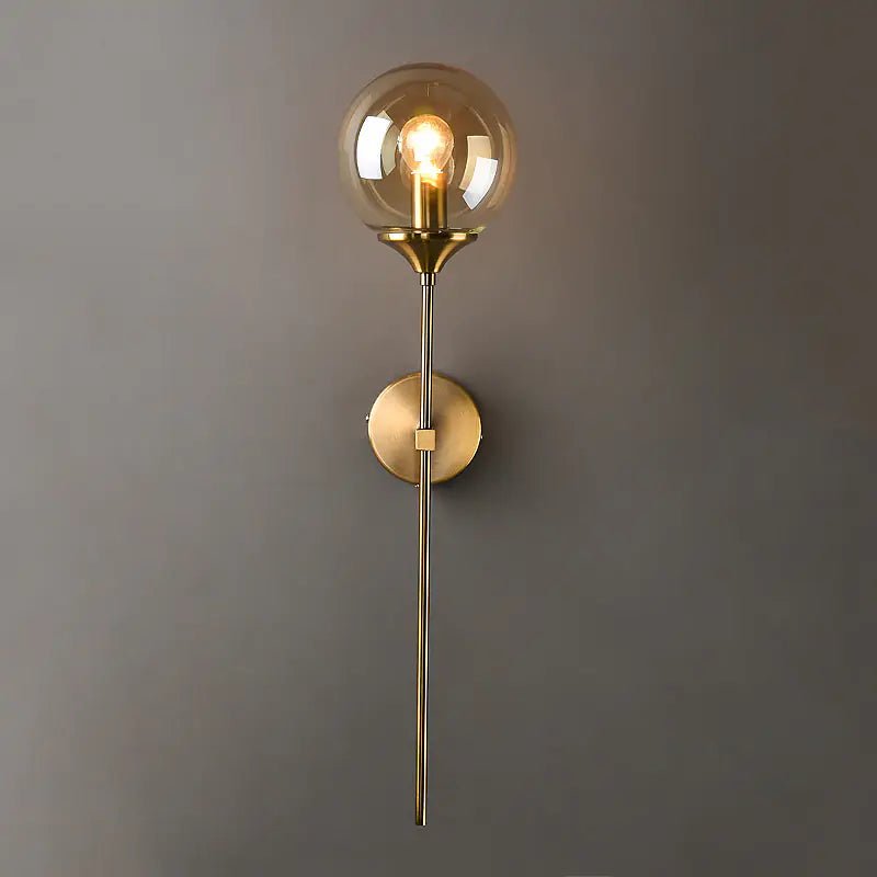LuxeGlass Wall Light - goldenlumen