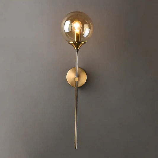LuxeGlass Wall Light - goldenlumen