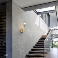 LuxeGlass Wall Light - goldenlumen