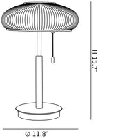 Matsutake Bloom Table Lamp – Elegant Table Lighting