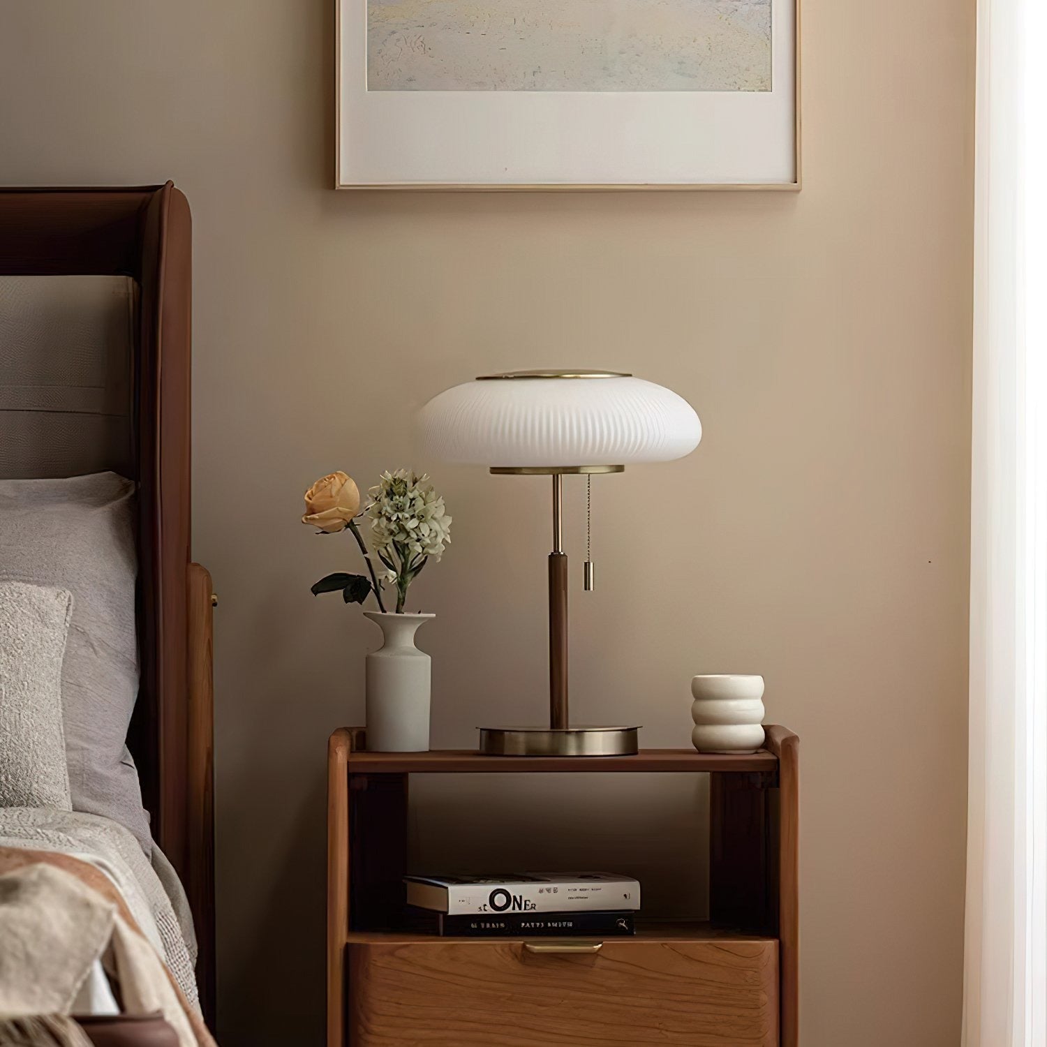 Matsutake Bloom Table Lamp – Elegant Table Lighting