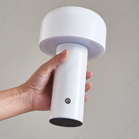 Milo Cordless Mushroom Table Lamp - goldenlumen