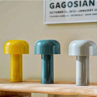Milo Cordless Mushroom Table Lamp - goldenlumen