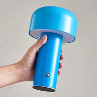 Milo Cordless Mushroom Table Lamp - goldenlumen