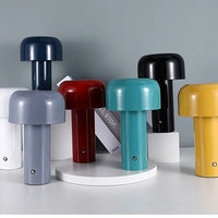 Milo Cordless Mushroom Table Lamp - goldenlumen