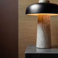 NaturaStone Table Lamp - goldenlumen