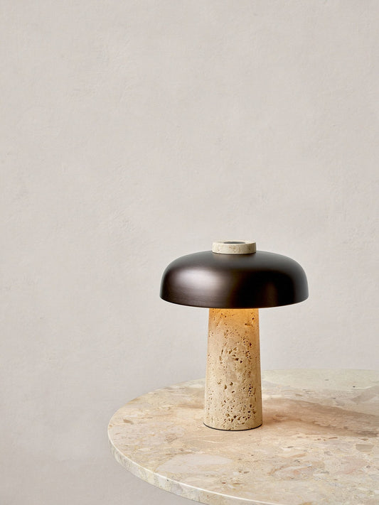 NaturaStone Table Lamp - goldenlumen