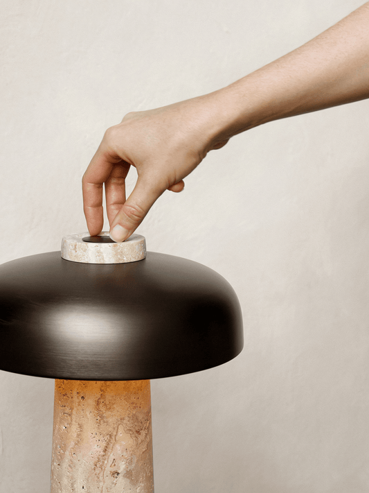 NaturaStone Table Lamp - goldenlumen