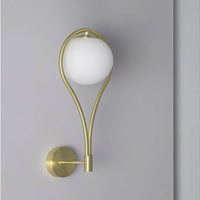 Nordic Aurea Droplet Wall Sconce – Timeless Scandinavian Design