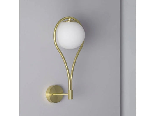 Nordic Aurea Droplet Wall Sconce – Timeless Scandinavian Design