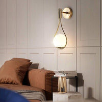 Nordic Aurea Droplet Wall Sconce – Timeless Scandinavian Design