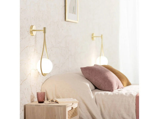 Nordic Aurea Droplet Wall Sconce – Timeless Scandinavian Design