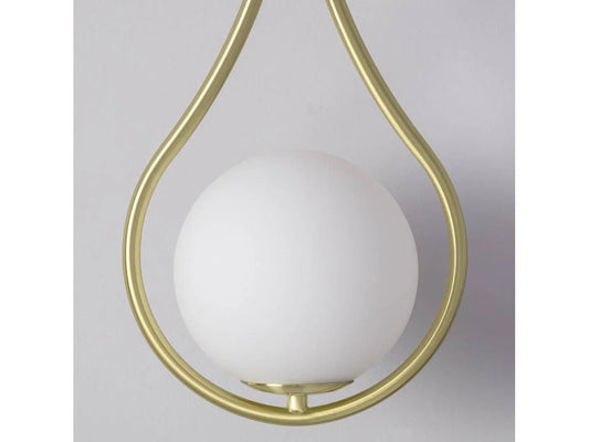 Nordic Aurea Droplet Wall Sconce – Timeless Scandinavian Design