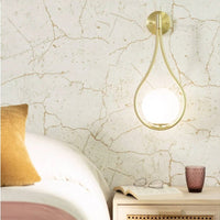Nordic Aurea Droplet Wall Sconce – Timeless Scandinavian Design