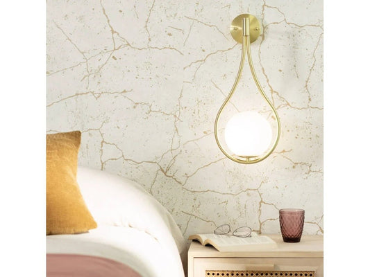 Nordic Aurea Droplet Wall Sconce – Timeless Scandinavian Design