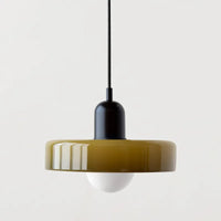 Avero Disc Pendant Lamp – Contemporary Glass Balance