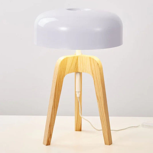 Pileo Luxury Wooden Table Lamp - goldenlumen