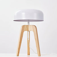 Pileo Luxury Wooden Table Lamp - goldenlumen