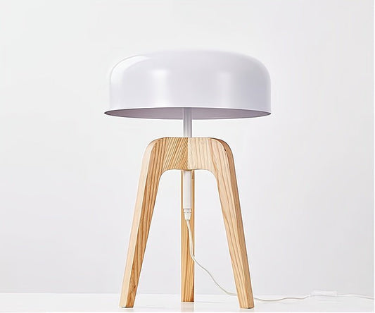 Pileo Luxury Wooden Table Lamp - goldenlumen