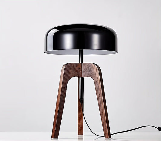 Pileo Luxury Wooden Table Lamp - goldenlumen