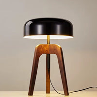Pileo Luxury Wooden Table Lamp - goldenlumen