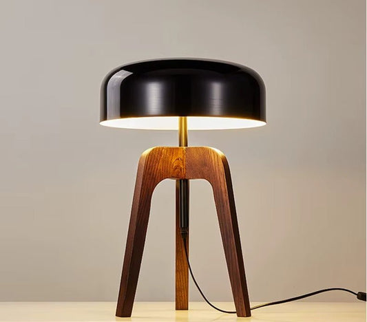 Pileo Luxury Wooden Table Lamp - goldenlumen