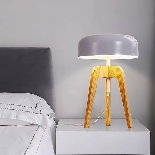 Pileo Luxury Wooden Table Lamp - goldenlumen