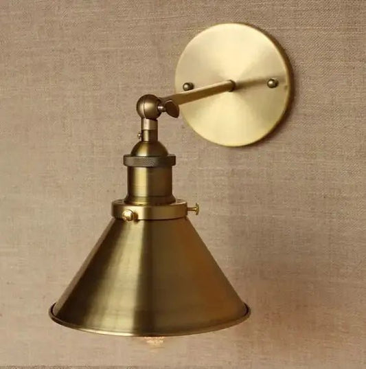Refined Industrial Wall Lamp - goldenlumen