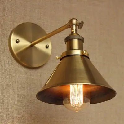 Refined Industrial Wall Lamp - goldenlumen