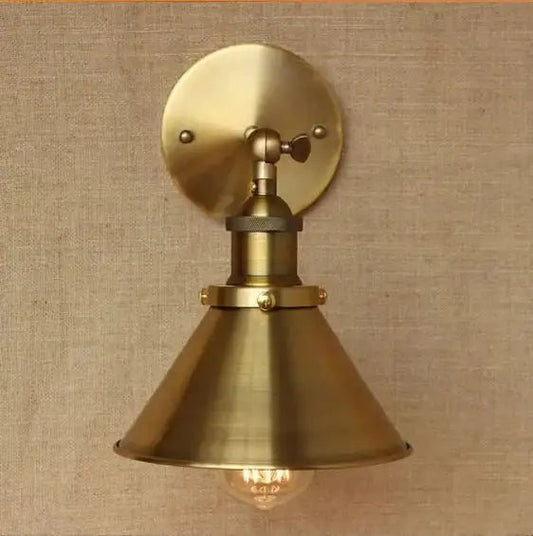 Refined Industrial Wall Lamp - goldenlumen