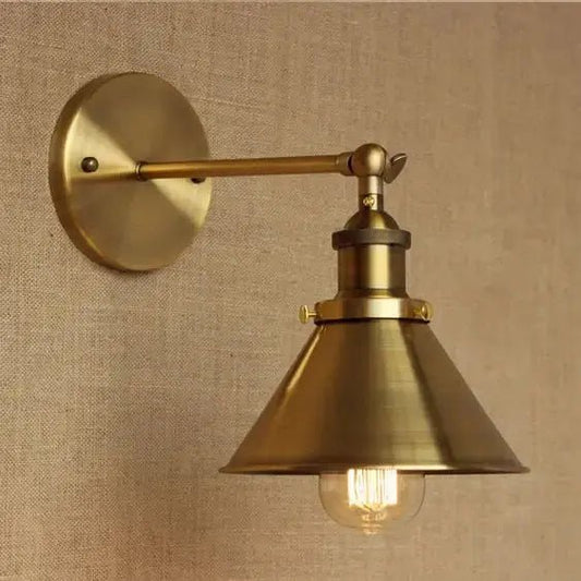 Refined Industrial Wall Lamp - goldenlumen