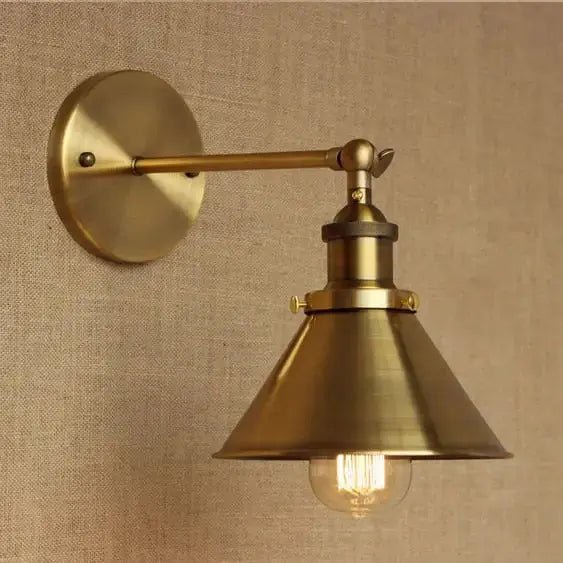 Refined Industrial Wall Lamp - goldenlumen