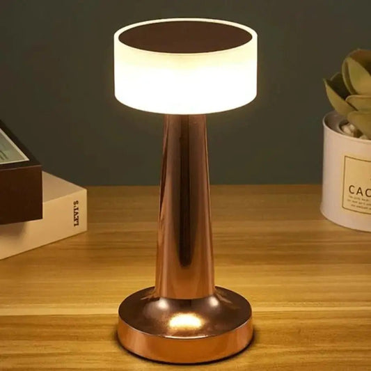 Retro Luxe cordless Table Lamp - goldenlumen